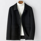 KELLY™ WOOL COAT (Black XS) - | Zavonix