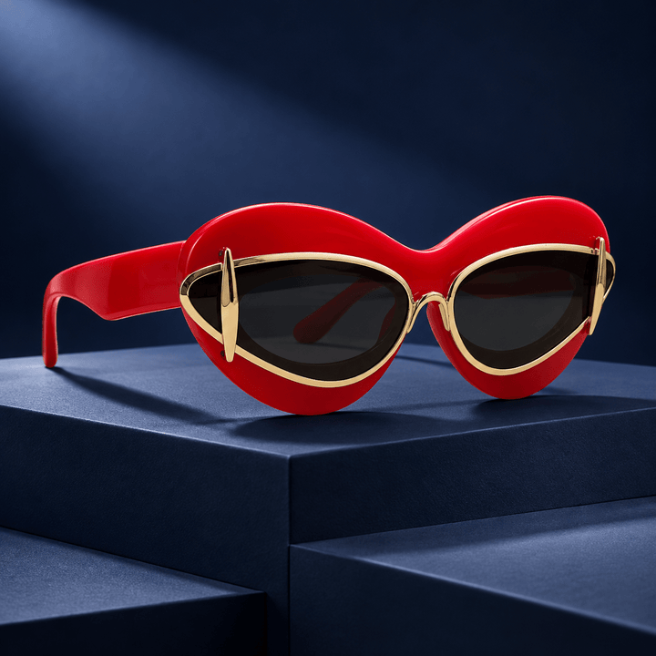 Kezuria Sculpted Cat-Eye Sunglasses product image 3