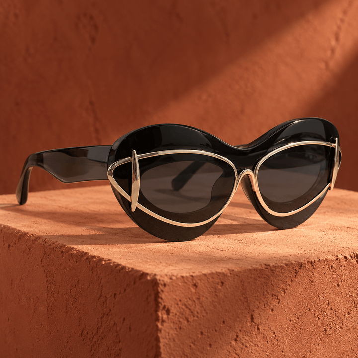 Kezuria Sculpted Cat-Eye Sunglasses product image 4