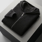 Lano Men's Hoodie | 100% Merino Wool, Lightweight Casual Style - 12