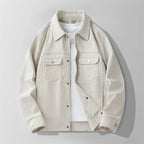 "Langford" Corduroy Coat (Beige XXS) - | Zavonix