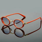 Lanoora — Premium Acetate Sunglasses with UV400 Protection (Golden ) - | Zavonix