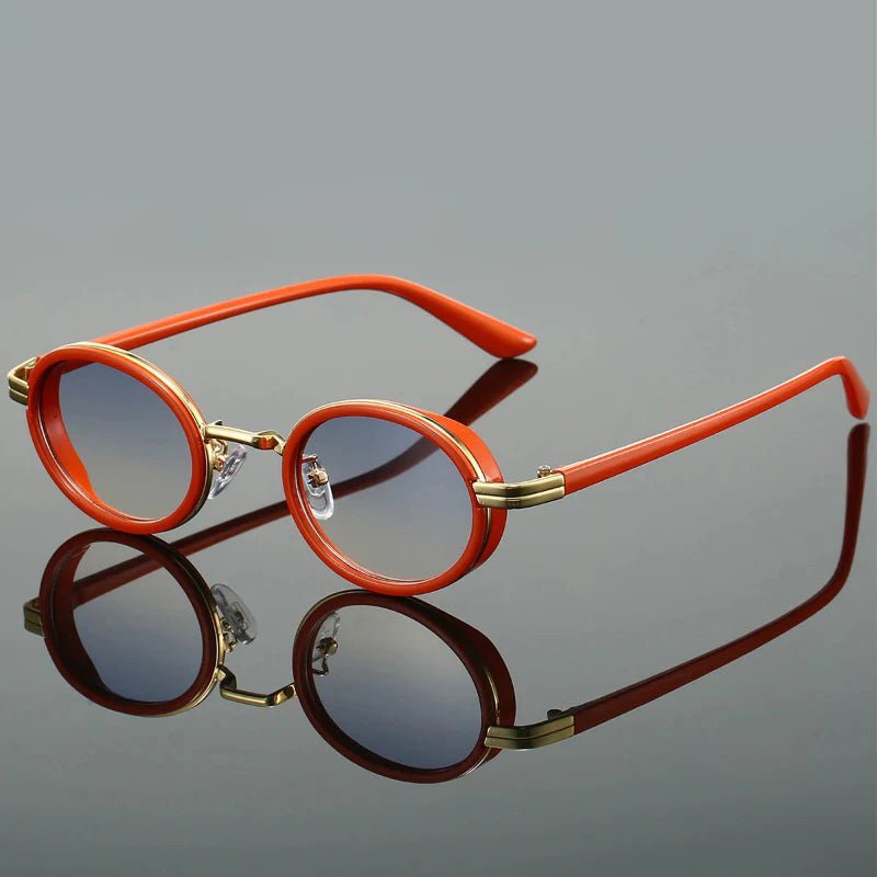 Lanoora — Premium Acetate Sunglasses with UV400 Protection (Golden ) - | Zavonix