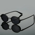 Lanoora — Premium Acetate Sunglasses with UV400 Protection (Black ) - | Zavonix