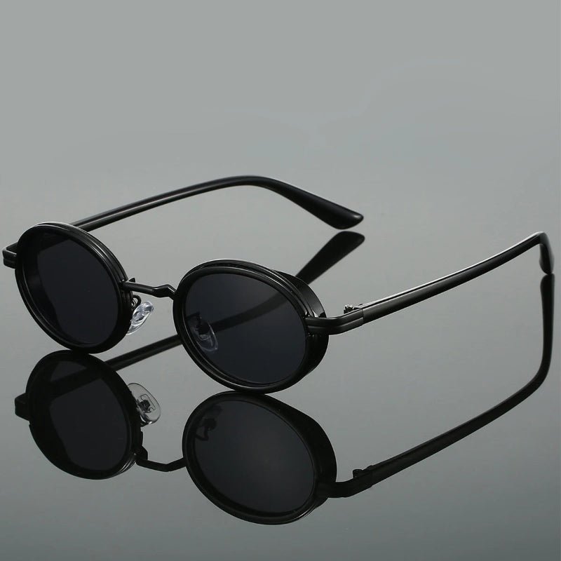 Lanoora — Premium Acetate Sunglasses with UV400 Protection (Black ) - | Zavonix