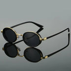 Lanoora — Premium Acetate Sunglasses with UV400 Protection (Golden ) - | Zavonix