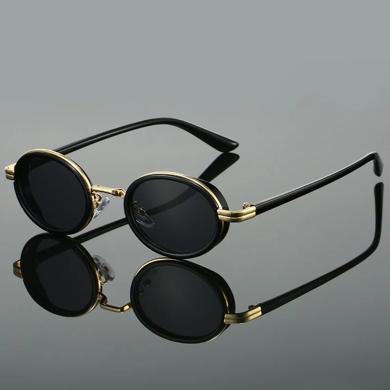 Lanoora — Premium Acetate Sunglasses with UV400 Protection (Golden ) - | Zavonix