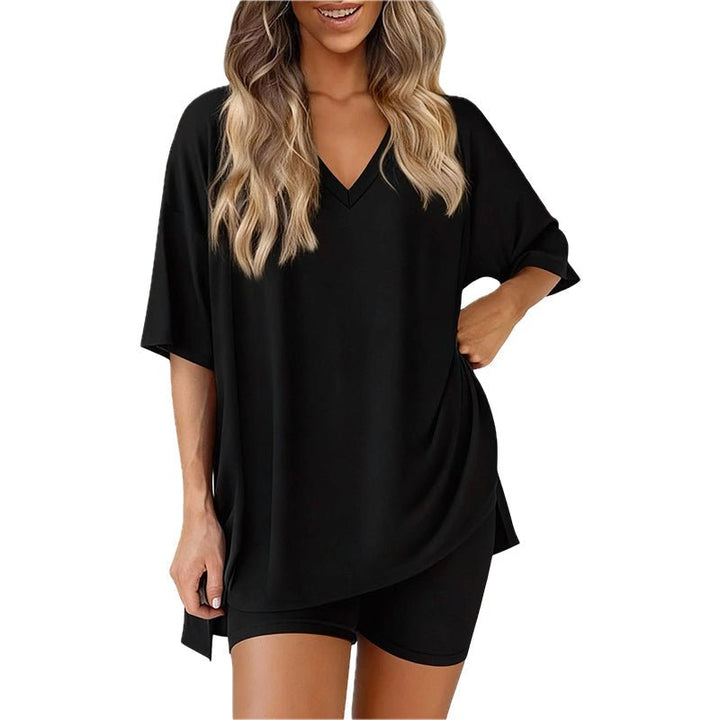 Lara Relaxed Tee High Waist Shorts Set Product Image 01