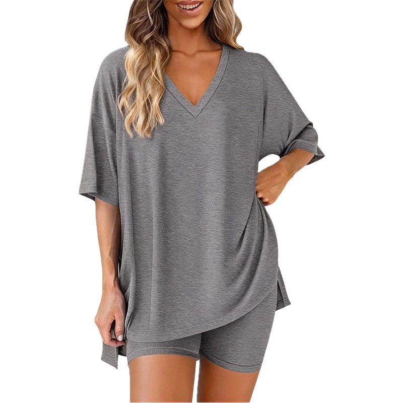 Lara Relaxed Tee High Waist Shorts Set Product Image 10