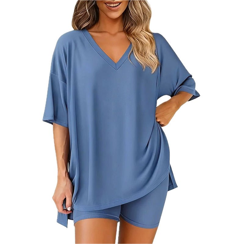 Lara Relaxed Tee High Waist Shorts Set Product Image 11
