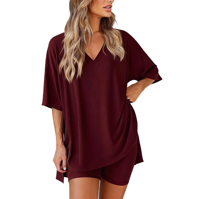 Lara Relaxed Tee High Waist Shorts Set Product Image 15