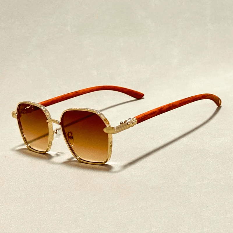 Larkey Miles — Stylish UV400 Sunglasses with Anti - Glare Lenses (Brown ) - | Zavonix