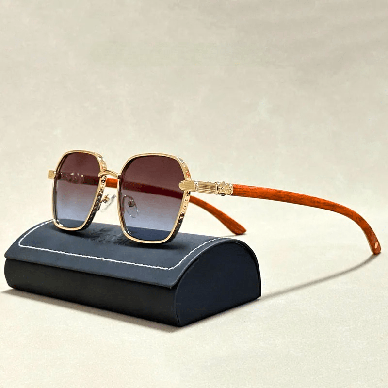 Larkey Miles — Stylish UV400 Sunglasses with Anti - Glare Lenses (Tea ) - | Zavonix