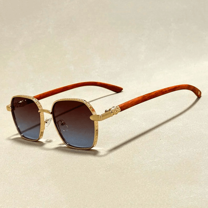 Larkey Miles — Stylish UV400 Sunglasses with Anti - Glare Lenses (Tea ) - | Zavonix
