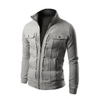 Larkin Zip - Up Sweater — Soft Durable Knit with Tailored Fit (Black XS) - | Zavonix