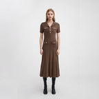 LARUEN™ KNIT DRESS (Beige XS) - | Zavonix