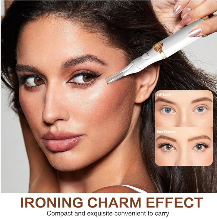 LashBlaze™ — Ignite Unstoppable Confidence with Every Curl (White ) - | Zavonix