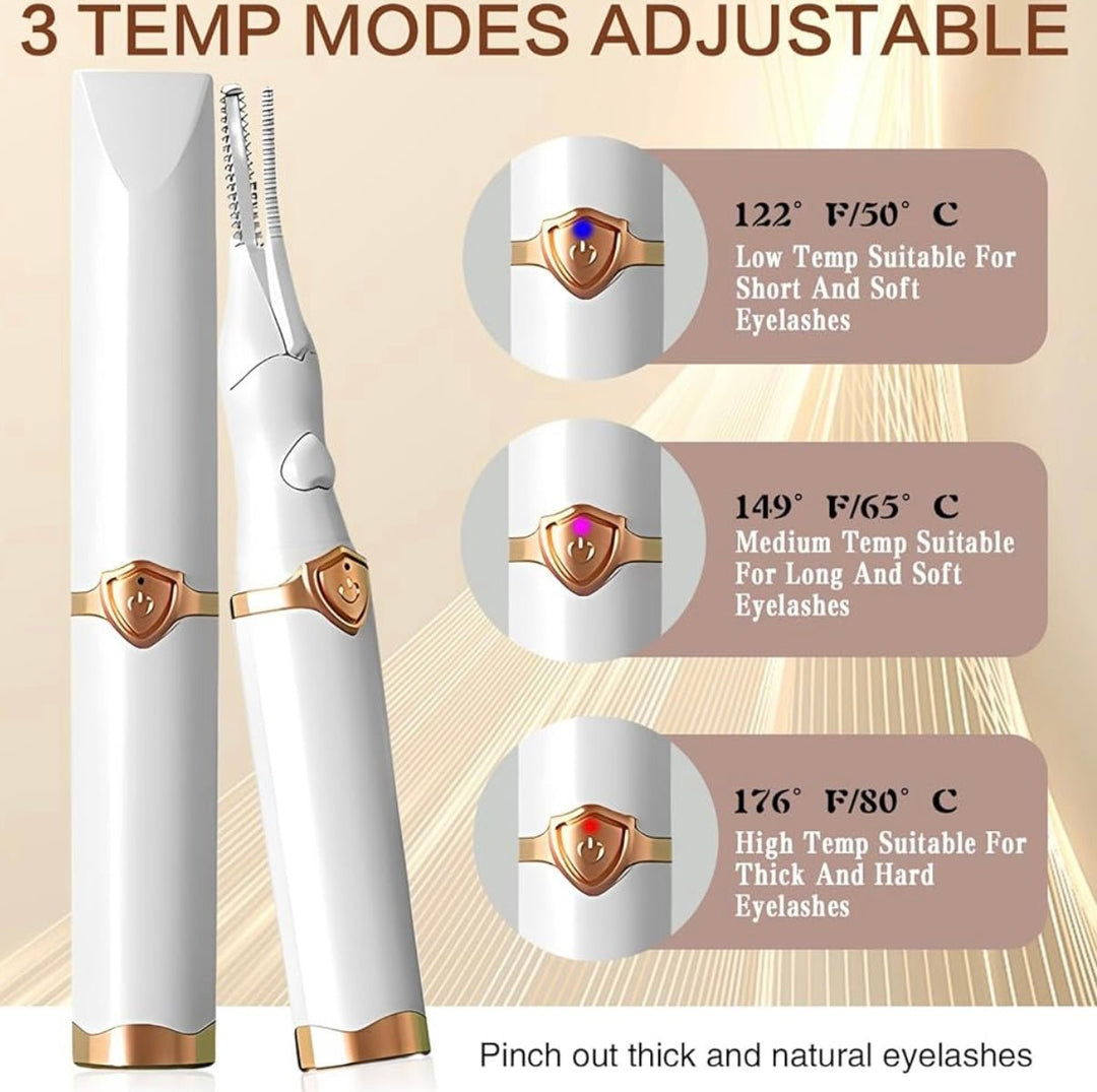 LashBlaze™ — Ignite Unstoppable Confidence with Every Curl (White ) - | Zavonix