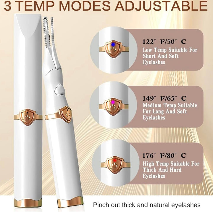 LashBlaze™ — Ignite Unstoppable Confidence with Every Curl (White ) - | Zavonix