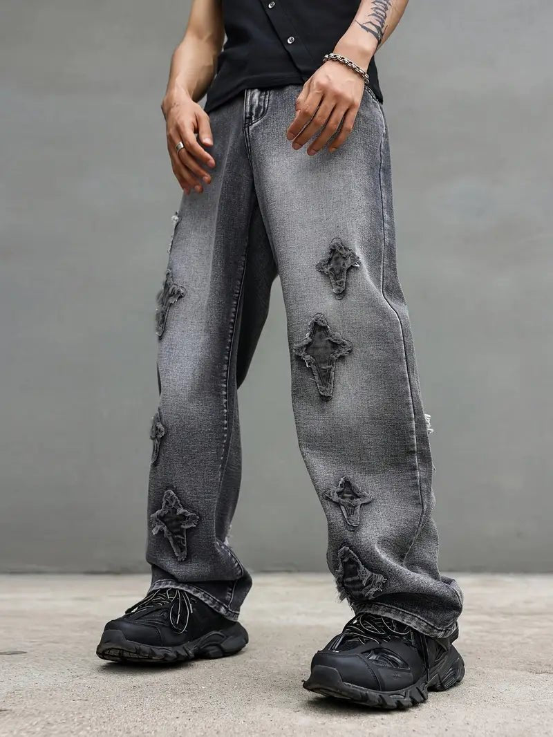 Laxenti Glow Denim Star Jeans (XS ) - | Zavonix