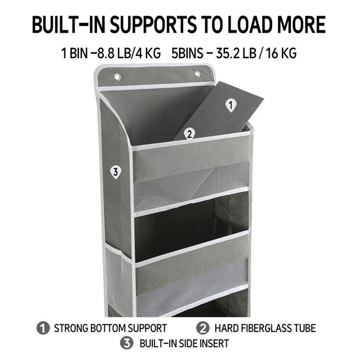 Layered Five Tier Closet Organizer Product Image 03