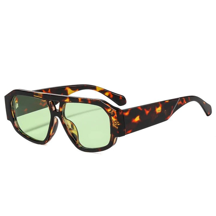Leander Square Aviator Sunglasses image 3