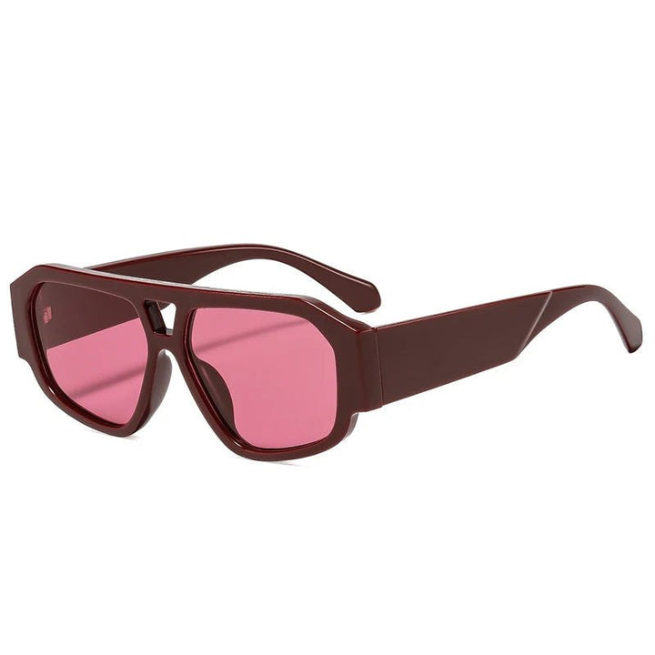 Leander Square Aviator Sunglasses image 8