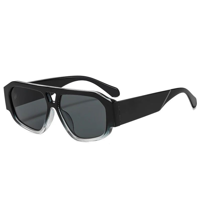 Leander Square Aviator Sunglasses image 11