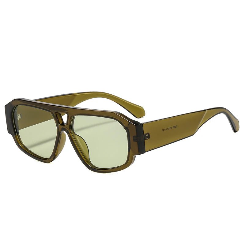 Leander Square Aviator Sunglasses image 12