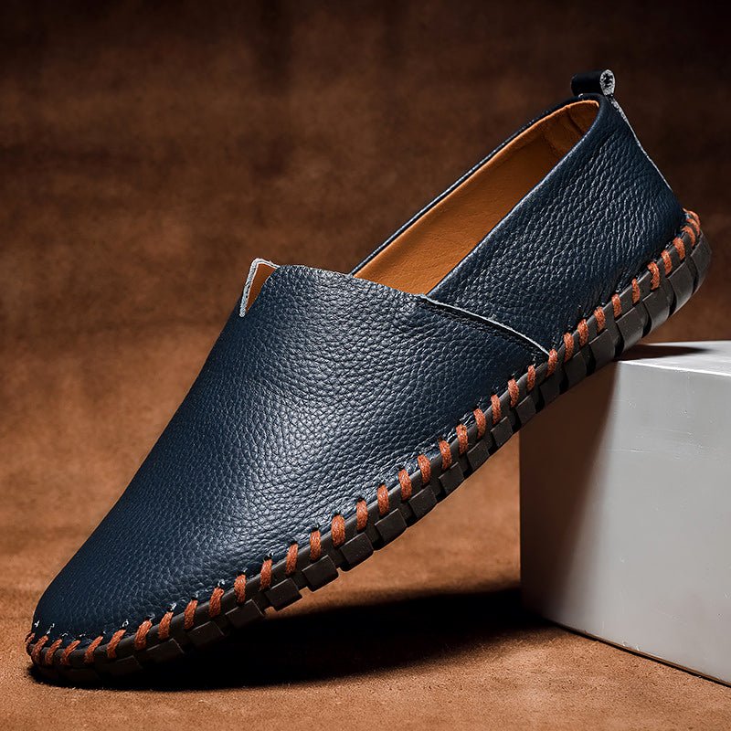 Leather Loafers™ — Ignite Instant Confidence and Unstoppable Style Every Step (Black 6) - Shoes | Zavonix
