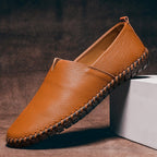 Leather Loafers™ — Ignite Instant Confidence and Unstoppable Style Every Step (Black 6) - Shoes | Zavonix