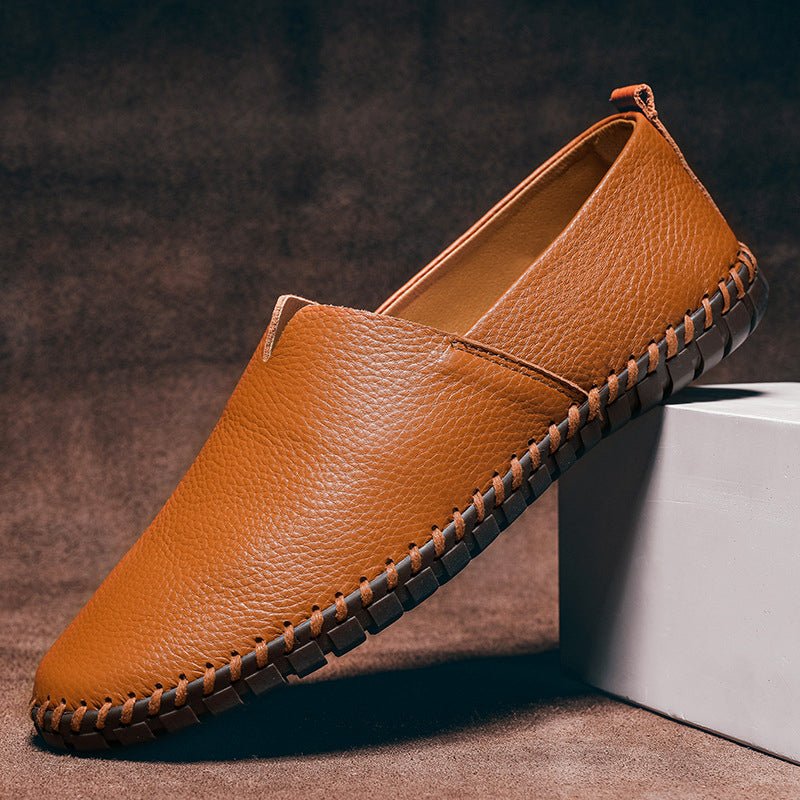 Leather Loafers™ — Ignite Instant Confidence and Unstoppable Style Every Step (Black 6) - Shoes | Zavonix