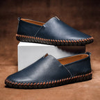 Leather Loafers™ — Ignite Instant Confidence and Unstoppable Style Every Step (Black 6) - Shoes | Zavonix