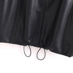 LEATHER TOP (XS ) - | Zavonix
