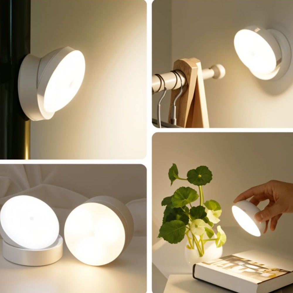 LED Motion Sensor Wall Light – Energy-Efficient Indoor Lighting with Adjustable Direction 1