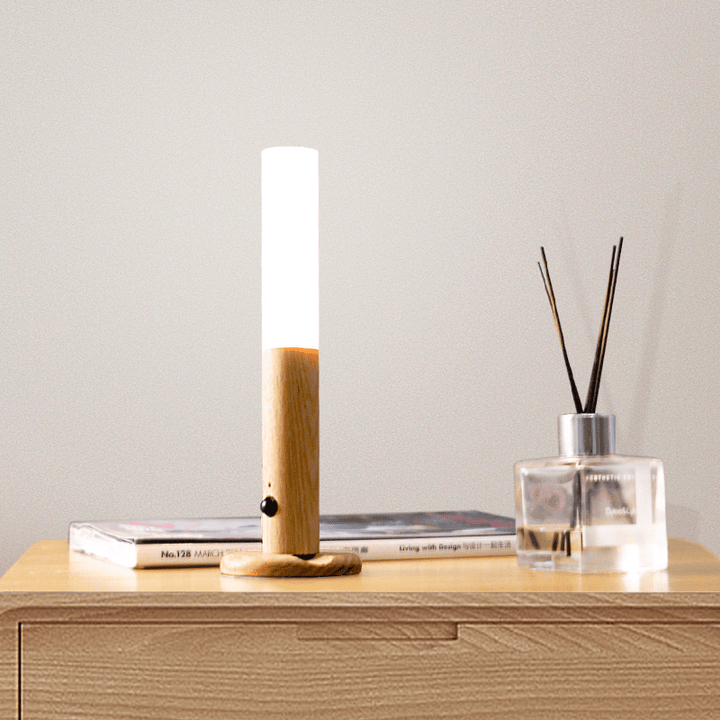 LED Motion Sensor Wall Light with Wooden Base – Energy Efficient and Stylish Design 5