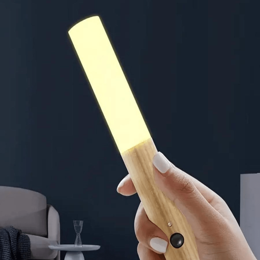 LED Motion Sensor Wall Light with Wooden Base – Energy Efficient and Stylish Design 6