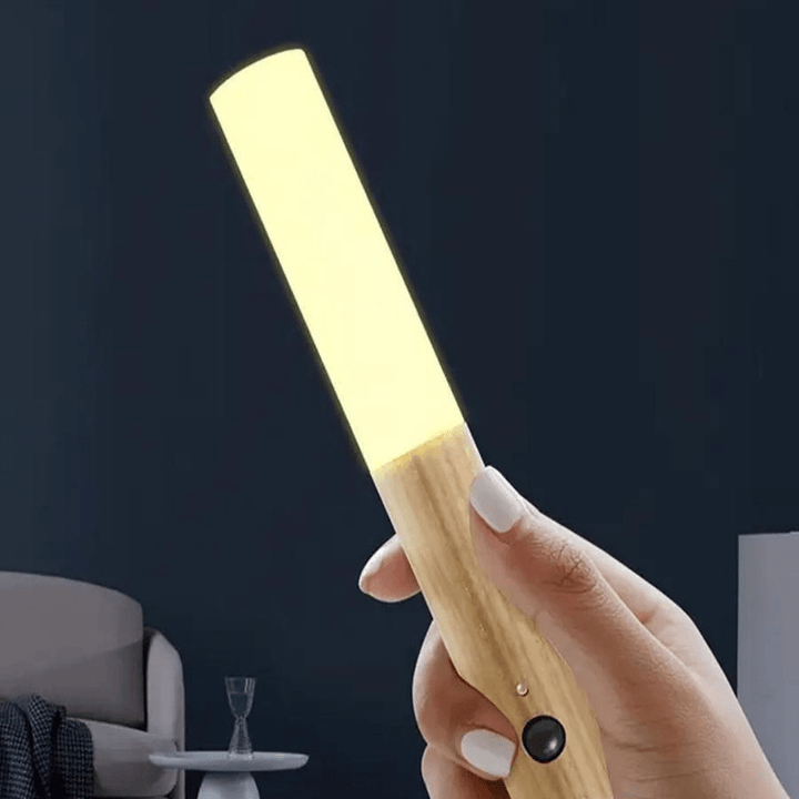 LED Motion Sensor Wall Light with Wooden Base – Energy Efficient and Stylish Design 6