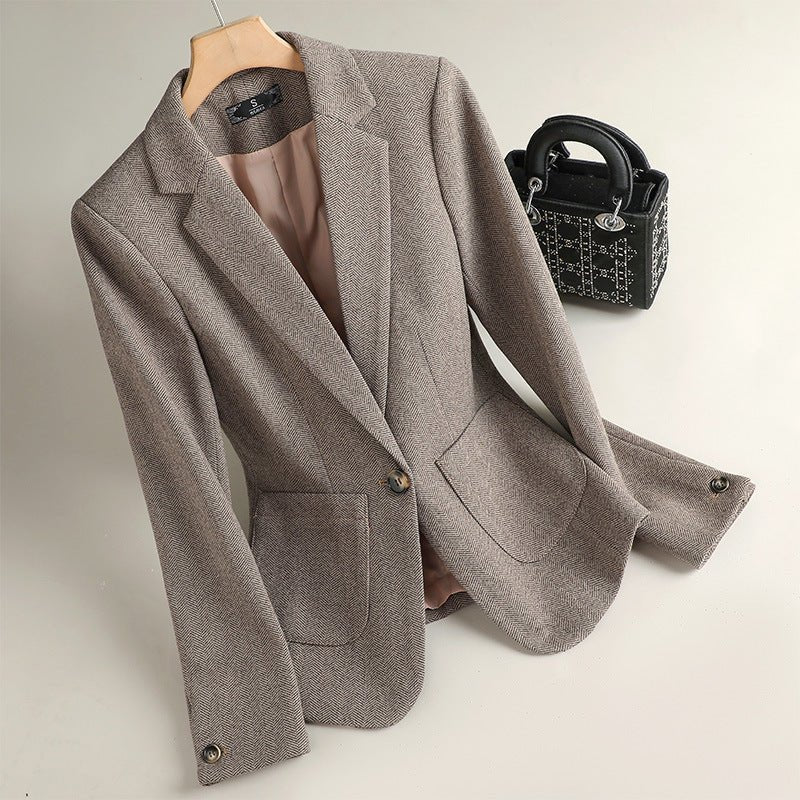 Legacy Wool Jacket™ — Command Every Room with Unmatched Comfort and Sleek Confidence (Brown XS) - | Zavonix