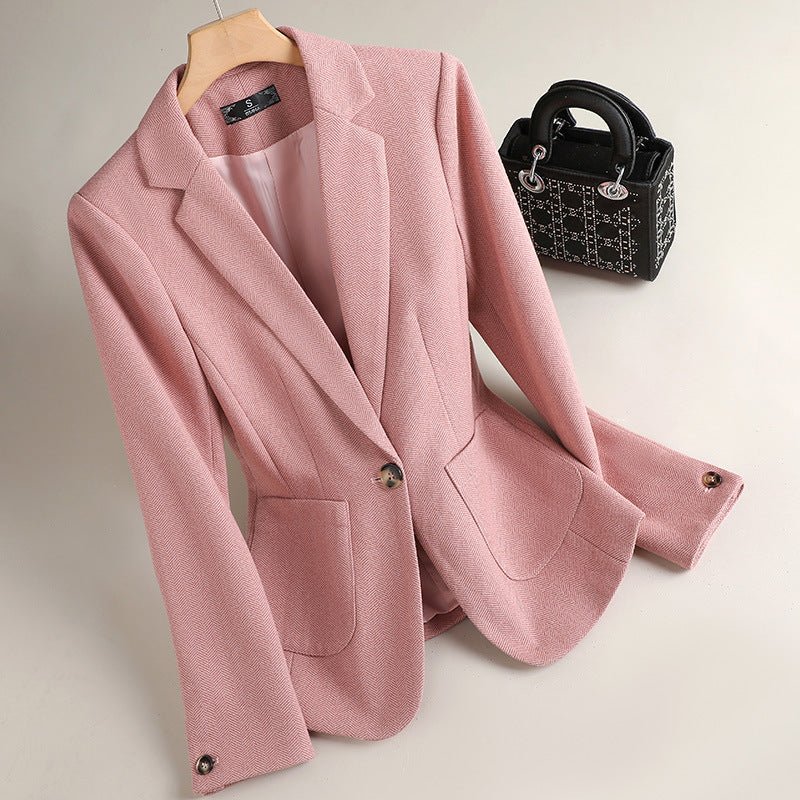 Legacy Wool Jacket™ — Command Every Room with Unmatched Comfort and Sleek Confidence (Pink XS) - | Zavonix