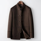 LEO™ CASHMERE OVERCOAT (Dark Brown XS) - | Zavonix