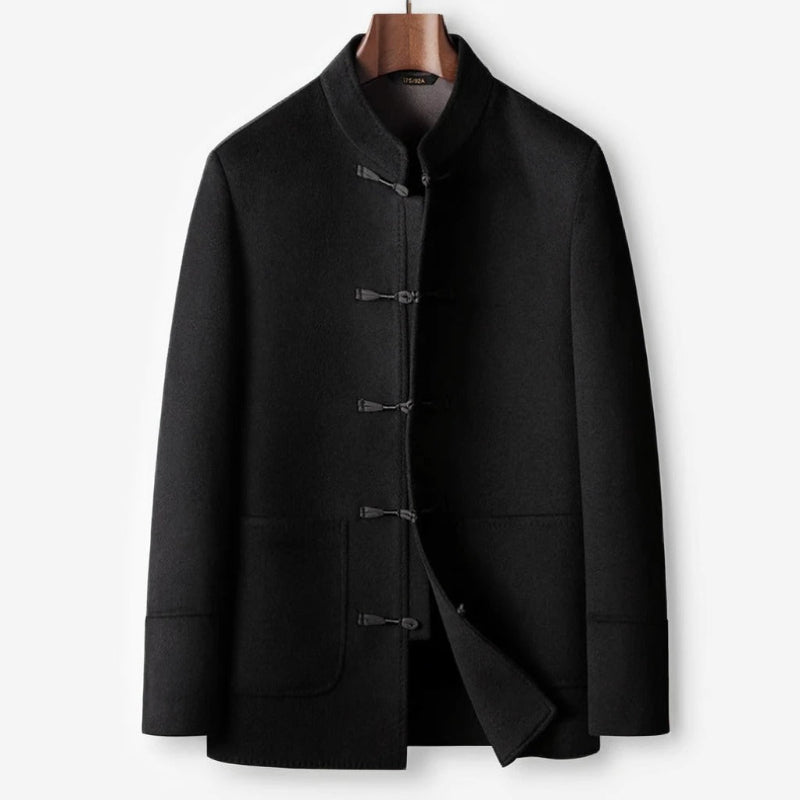 LEO™ CASHMERE OVERCOAT (Dark Brown XS) - | Zavonix