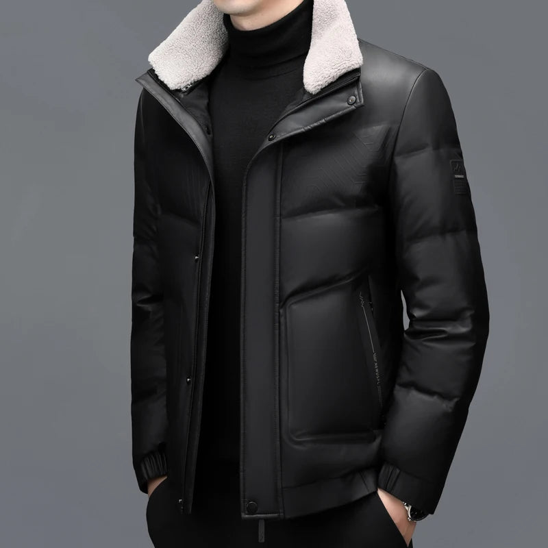 Léon Men's Puffer Jacket | High-Performance Insulation for Winter Warmth 1