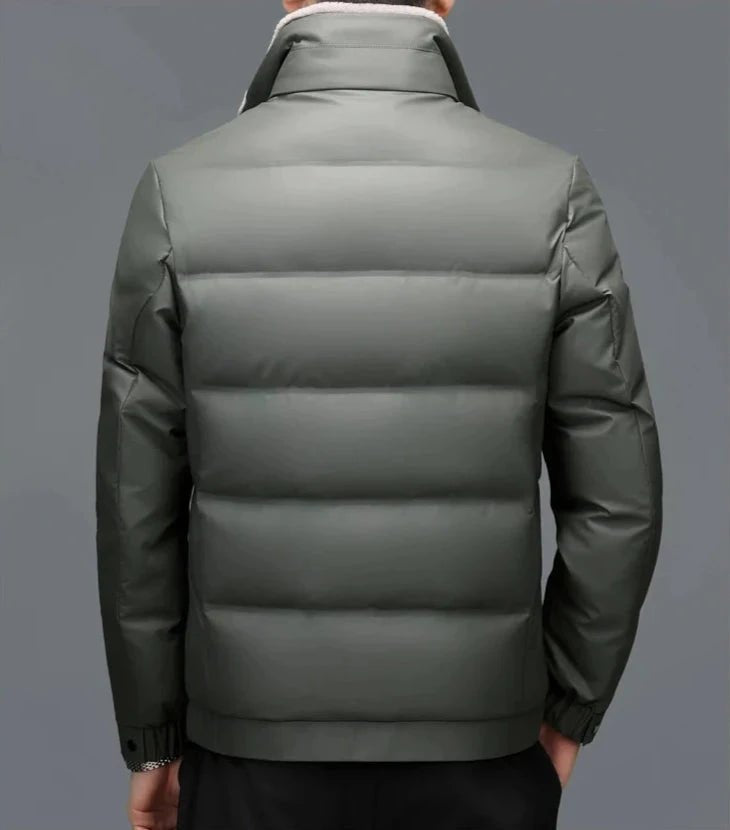 Léon Men's Puffer Jacket | High-Performance Insulation for Winter Warmth 4