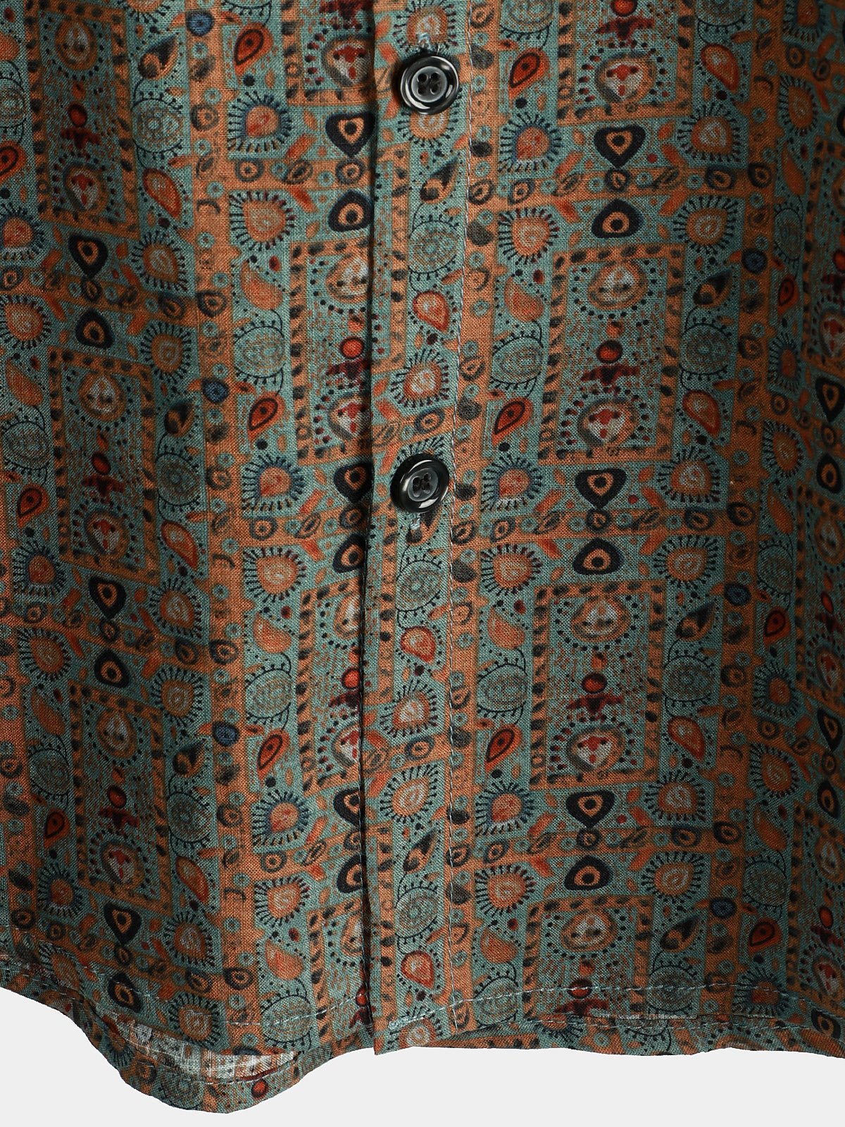 Lerton — Men's Breathable Cotton - Viscose Summer Shirt (S ) - short | Zavonix