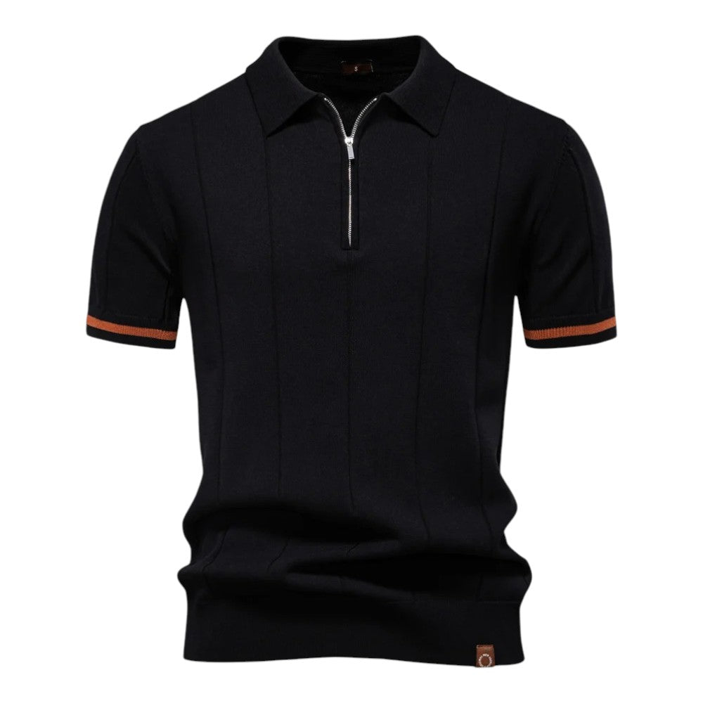 Levant Polo Shirt (Black S) - | Zavonix