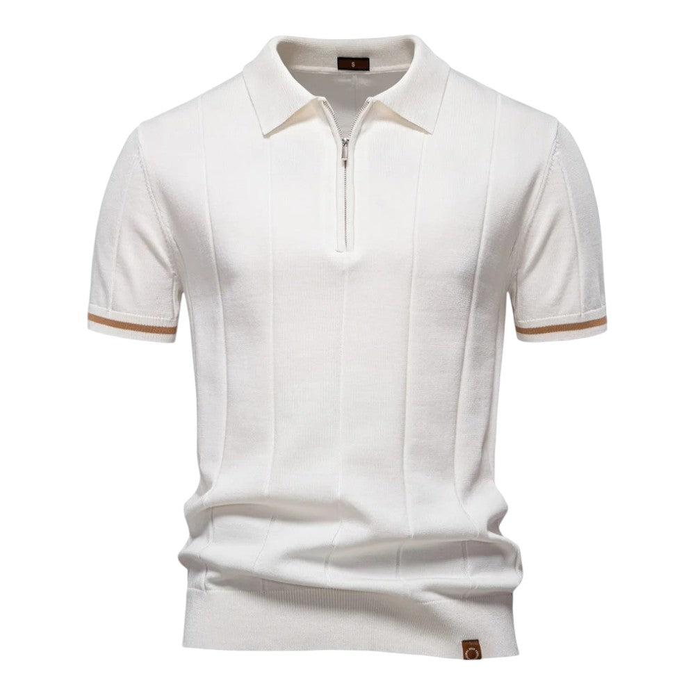 Levant Polo Shirt (White S) - | Zavonix