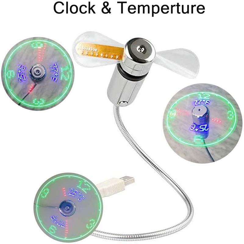 Liftair Usb Desk Fan Time Temperature Readout Product Image 05