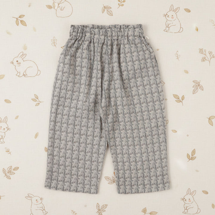 Light gray patterned kids&