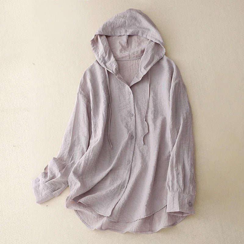 Lightweight Breathable Hooded Layer with Soft Structure for Warm Days - Zavonix